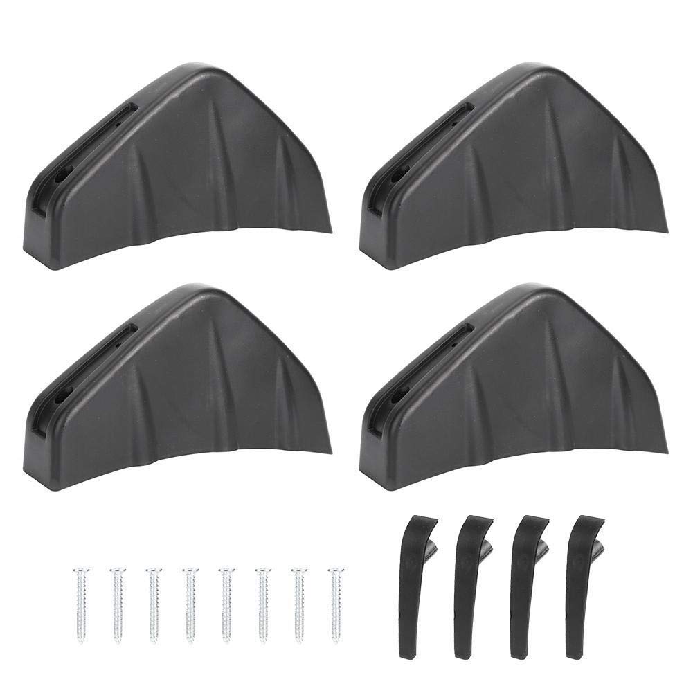 CGEAMDY Heckstoßstange Haifischflosse Diffusor – Universal Spoiler, ABS, 815 Mm, Schwarz