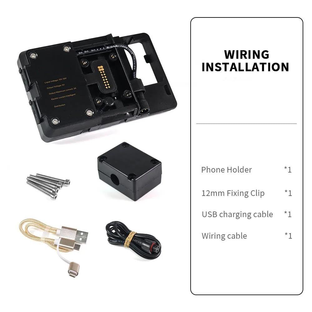 Support Telephone Support Téléphone Moto BMW Aiuphing - Double USB Pour R1200GS, S1000XR, F700/800GS Intercom Moto Support Telephone Support Téléphone Moto BMW Aiuphing - Double USB Pour R1200GS, S1000XR, F700/800GS Intercom Moto