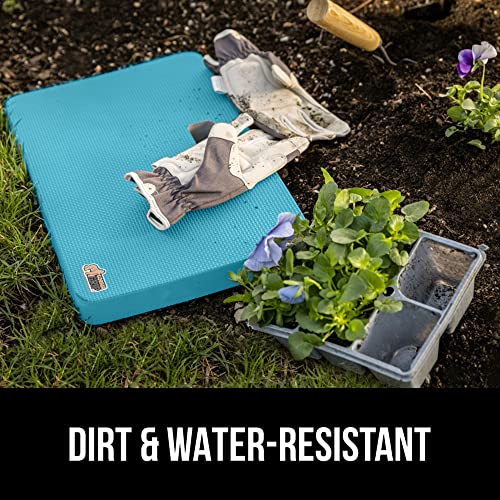 Image of GORILLA GRIP Extra Thick Foam Kneeling Pad for Gardening 17.5x11 Turquoise
