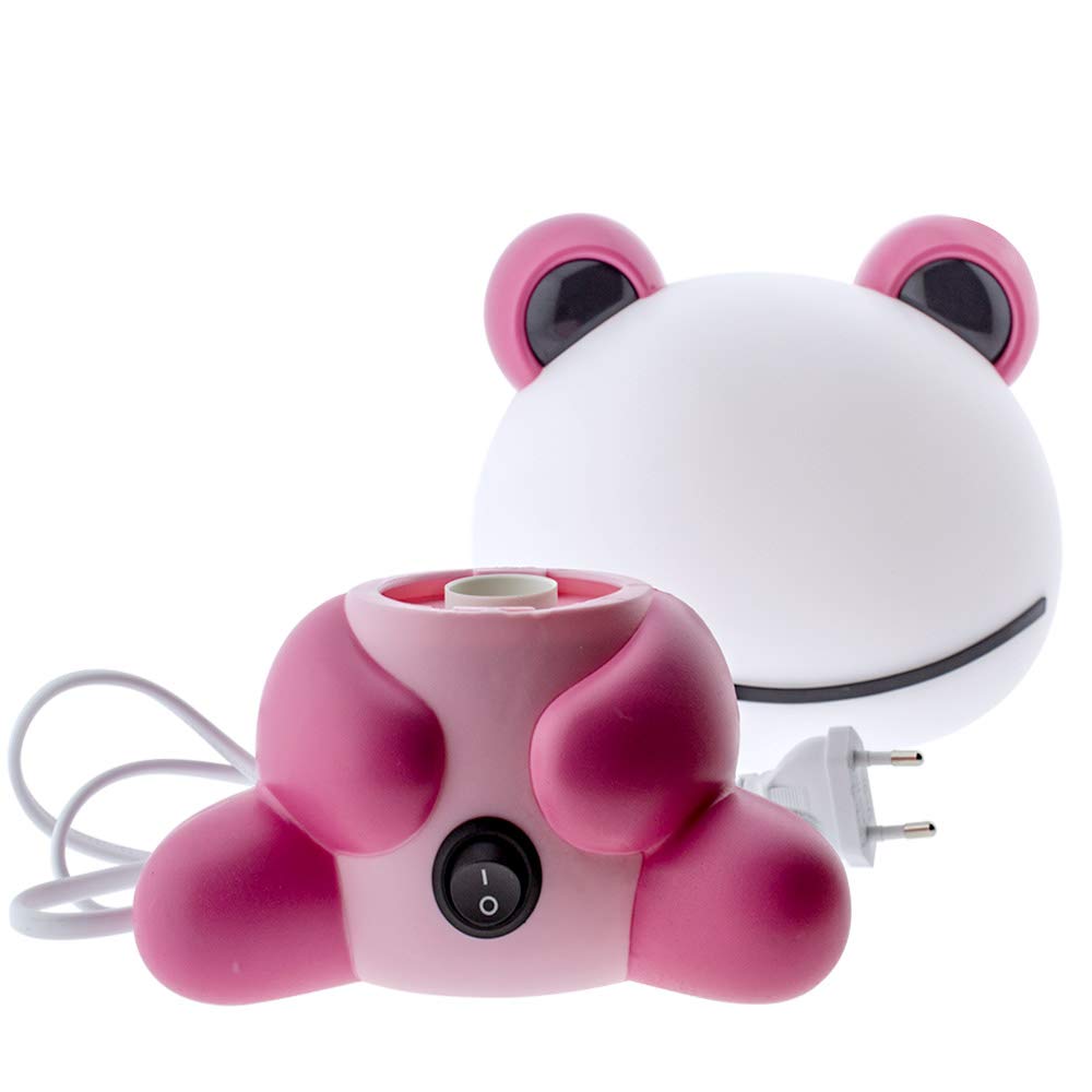 wonderlamp W-A000116 Lámpara decorativa infantil rana, Color Rosa