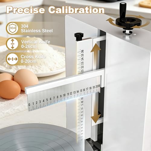 Automatischer Kuchenglätter – 200 W einstellbare Geschwindigkeit, Kuchenglasur-Drehteller für 10,2–30,5 cm Schichtkuchen, kompaktes Design für Heimbäcker und Bäckereien, perfekt für glatte Oberflächen