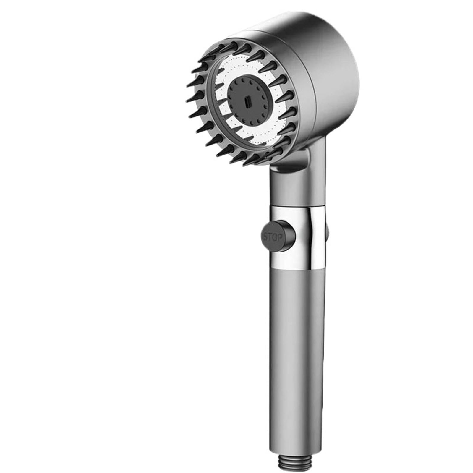 Mdsrfgn Color07 Shower Head Shower Head Kit High Pressure For Hard Water 3-Mode Adjustable Spray With Massage Bathroom(Color07)