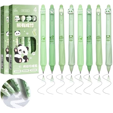 YeahBoom Stylos Effaçables 8 PCS Cover