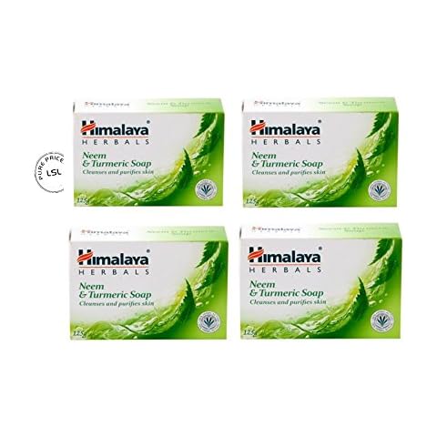 4 x Himalaya Herbals Neem y cúrcuma jabón Cover