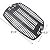 Uniflasy 7645 Cast Iron Cooking Grates for Weber Q200, Q220, Q2000, Q2400 Series Gas Grills, for Weber 396000, 396001 Grill Parts Grill Grates Replacement for Weber 7645 65811 69935, 2 Pack