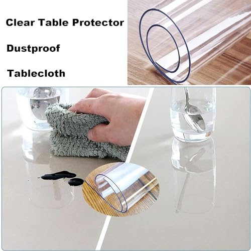 Tapis de table en plastique résistant pour commode et bureau