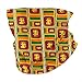 Puzzle Drapeau du Sri Lanka Noir,Cache Cou,Écharpe De Visage,Ski Moto Escalade Randonnée,Männer Frauen Sturwindstopper Echarpe,Anti-Solaire Echarpes Et Foulards