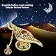Aladdin-Lampe, Aladdin-Lampe, Dekoration, Metall, geschnitzt, hohl, Legende, hohl, Aladdin Magic Lampe, Genie, Magische Lampe (Phnom Penh Blue)
