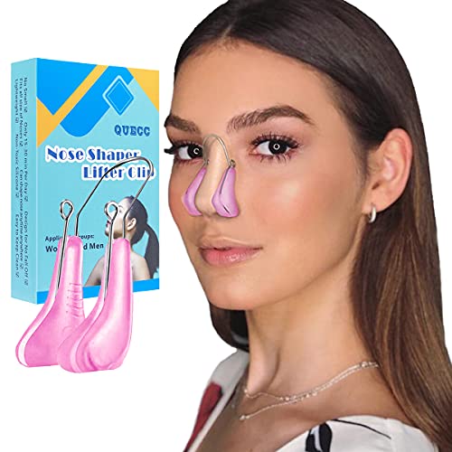Nose Shaper Clip, QUECC PainFree Nose Bridge Straightener Corrector