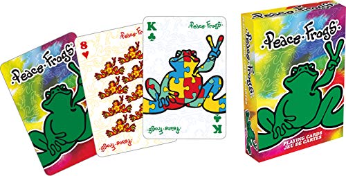 Baraja de Cartas Aquarius Peace Frogs