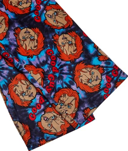 Chucky Men's All Over Print Pajama Pant with Adjustable, Elastic Waistband - Soft, Silky Sleepwear4