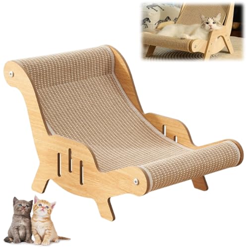 Cat Recliner Scraper Board, 2026 New 2 in 1 Cats