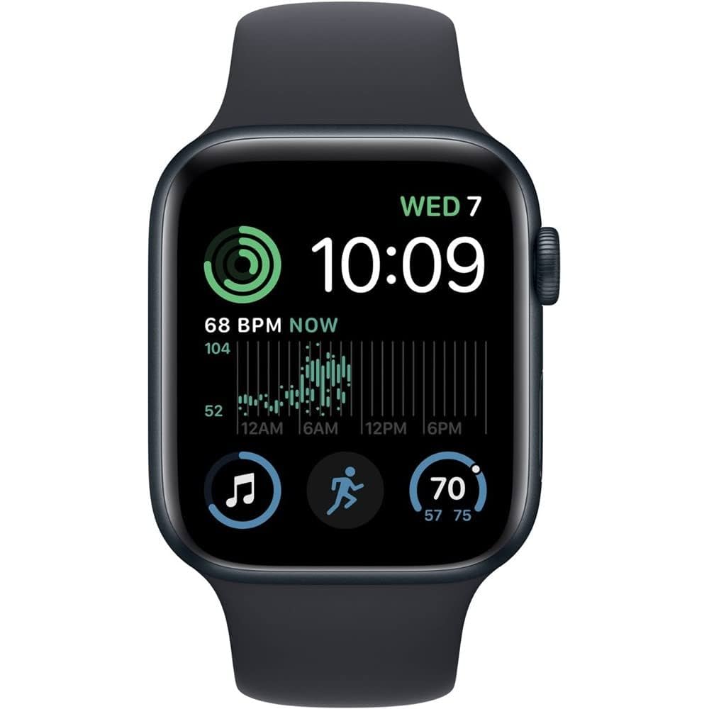 Amazon.com: Apple Watch SE (2nd Gen) (GPS, 44mm) - Midnight