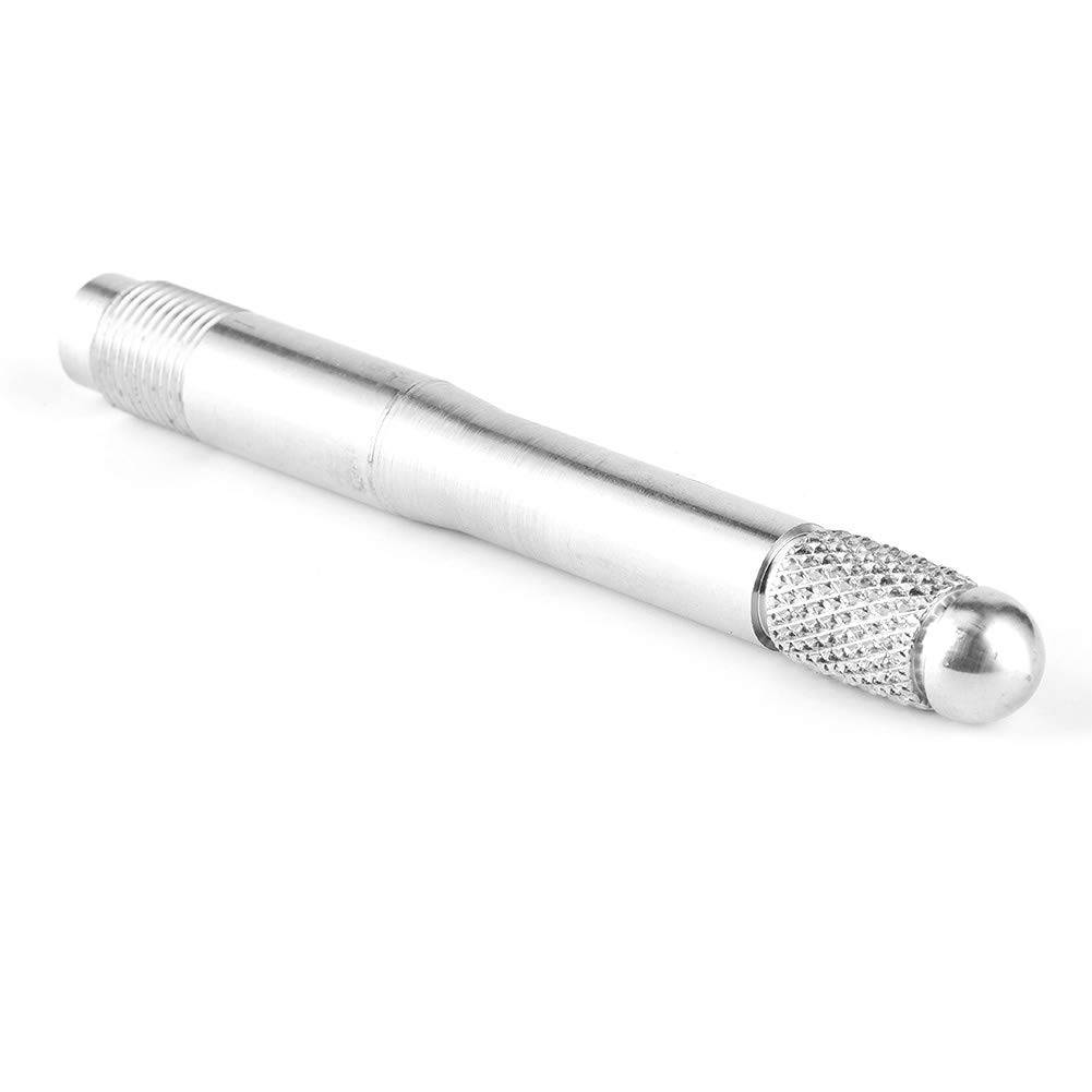 EBTOOLS Radaufhängungsstiftsatz, Reifenpositionierungsstift Radverschraubung Ausbau Ausrichtwerkzeug Mutter Schraubösen M14x1.25 Universal(Silber)