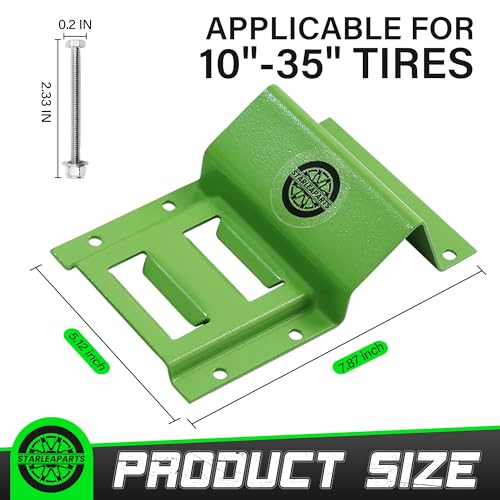 Heavy Duty Wheel Chock Tie Down Set