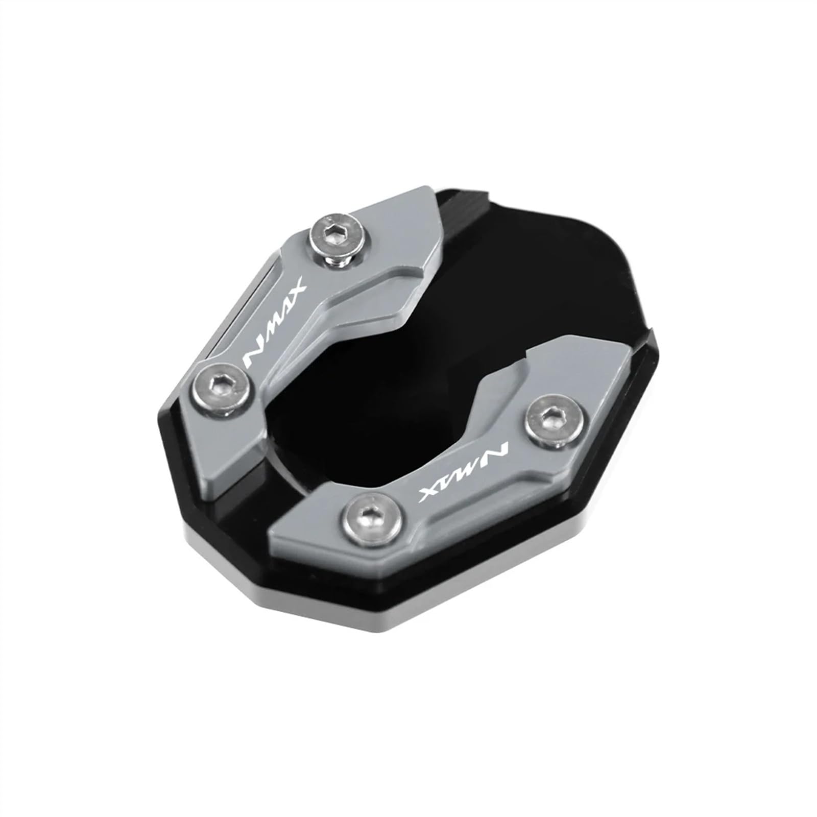 Extension Béquille Latérale NMAX NVX XMAX - Plaque Agrandissement CNC Aluminium
