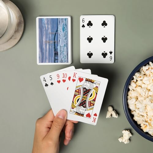 Lantern Press Mackinaw City Michigan Baraja Poker 52 Cartas miniatura 2