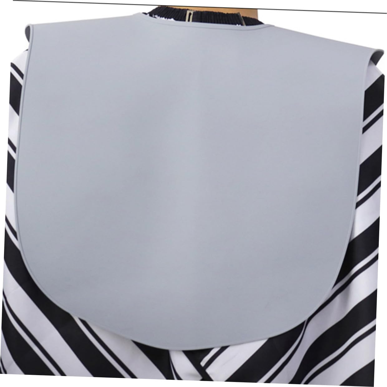 Parrucchiere in Silicone Resistente Protegge i Vestiti per Taglio Chioma Collare Coprispalle Stile Casual per Salone o Casa Stili multipli