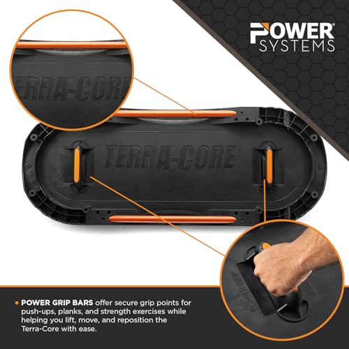 Image of Terra Core Balance Trainer - Inflatable Home Gym Fitness Platform for Core, Strength, Balance, HIIT and Conditioning, Full Body Functional Training Tool for Stability and Cardio Workouts at Home