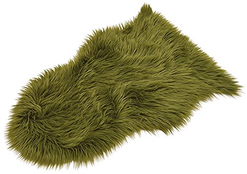 matches21 Flauschig weiches Kunstfell Dekofell hochwertiges Schaffell-Imitat gemütlicher...