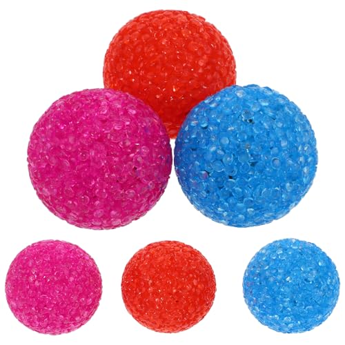 Abaodam 6Pcs Interactive Cat Ball with Bells Pet Chase Balls for Fun Playtime Stimulates Curiosity and Strengthens Bond with Your Cat for Independent Interactive