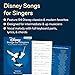 Disney Songs for Singers Sheet Music | Low Voice Vocal Collection for Singers | 54 Beloved Disney Classics | Vocal Selections for Low Voice Singers | Disney Musical Songbook