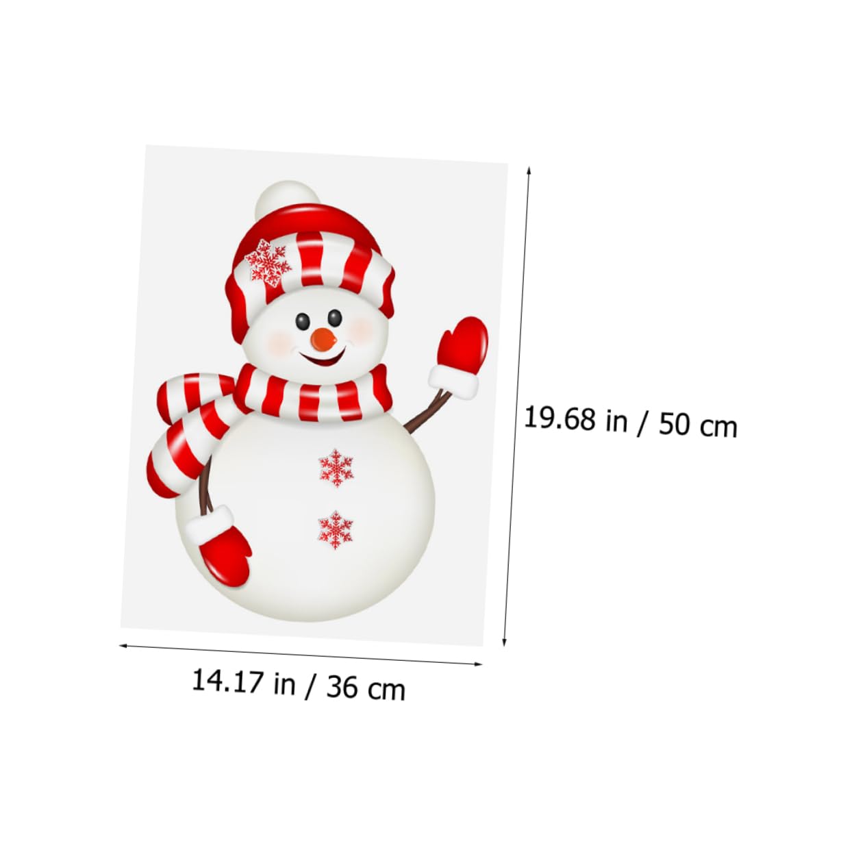 Cabilock 10hojas Pegatinas De Adorables Para Ventanas De Calcomanías Navideñas Reutilizables De Pvc Decoración Festiva Para Puertas y Ventanas