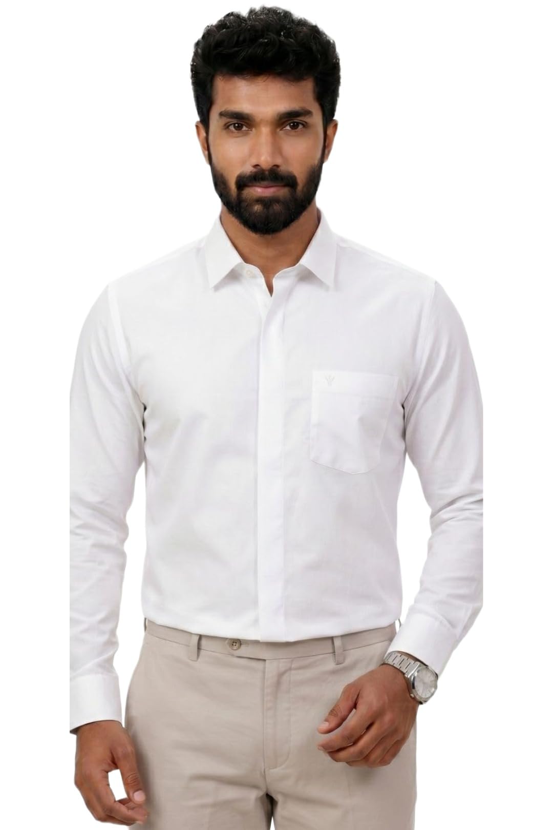 Men's Solid Full Sleeve Shirt | Prestigious Fit Straight Cut | Ideal for Both Formal and Casual wear-image-18