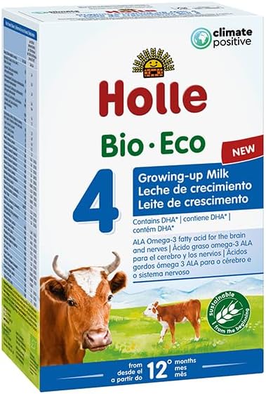 Holle Organic Growing-up Milk 4, pack of 4