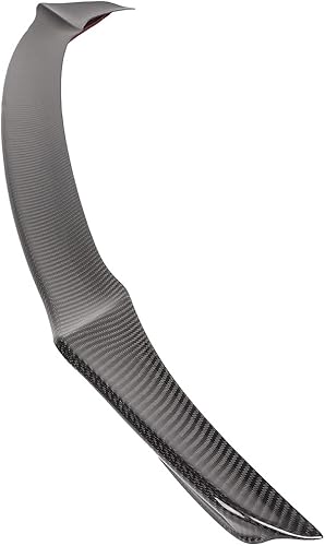 Miniatura 5 de STAYTOP Alerón de borde trasero para maletero ligero, alerón trasero de automóvil, alerón de fibra de carbono para 2019-2021 para Mazda 3, Alexa