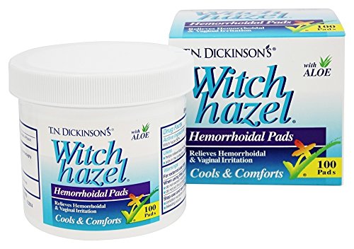 Dickinson's Brands Hemorrhoidal Pads - 100 Pads
