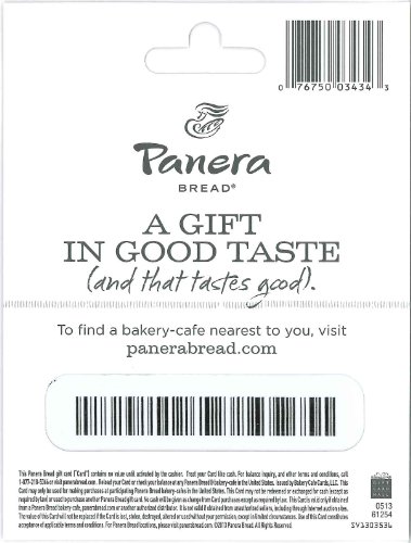Panera Bread Gift Card - Image 2
