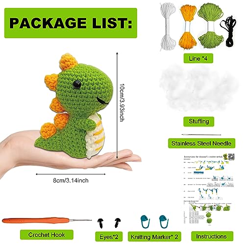 Tezkim Crochet Kit For Beginners - Learn To Crochet With Sloth & Koala Amigurumi, Video Tutorials - View #5