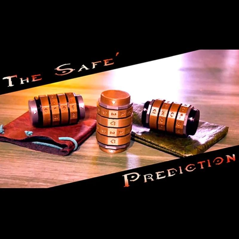 SUMAG Safe Prediction Magic Tricks Card Prediction in Unopened Safe Magic Close up Stage Illusions Gimmicks Mentalism Props