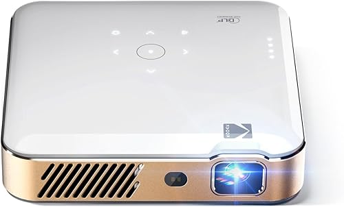 Miniatura 1 de Kodak Luma 500 Mini proyector  Proyector portátil Full HD de 1080p para exteriores con Wi-Fi, Bluetooth, HDMI y USB, sistema operativo Google TV