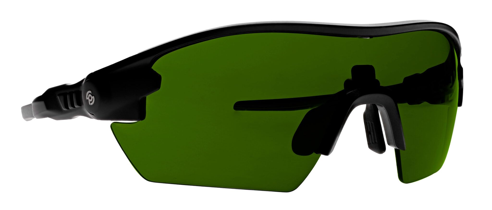 Phillips Safety Green Welding Glasses Geardo - Shade 3.0 Filter - ANSI Z87.1, EN 166/169 Approved - TR-90 Nylon Frame - Black