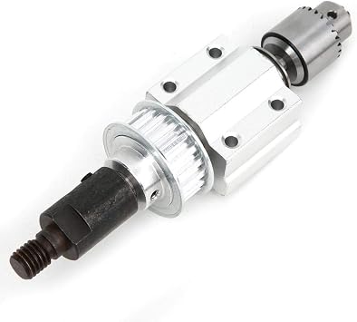 Unpowered Spindle Assembly, High DIY Woodworking Drill Chuck Tool for Bench Drills and Table Saws with M10 Bushing and 0.005MM Accuracy