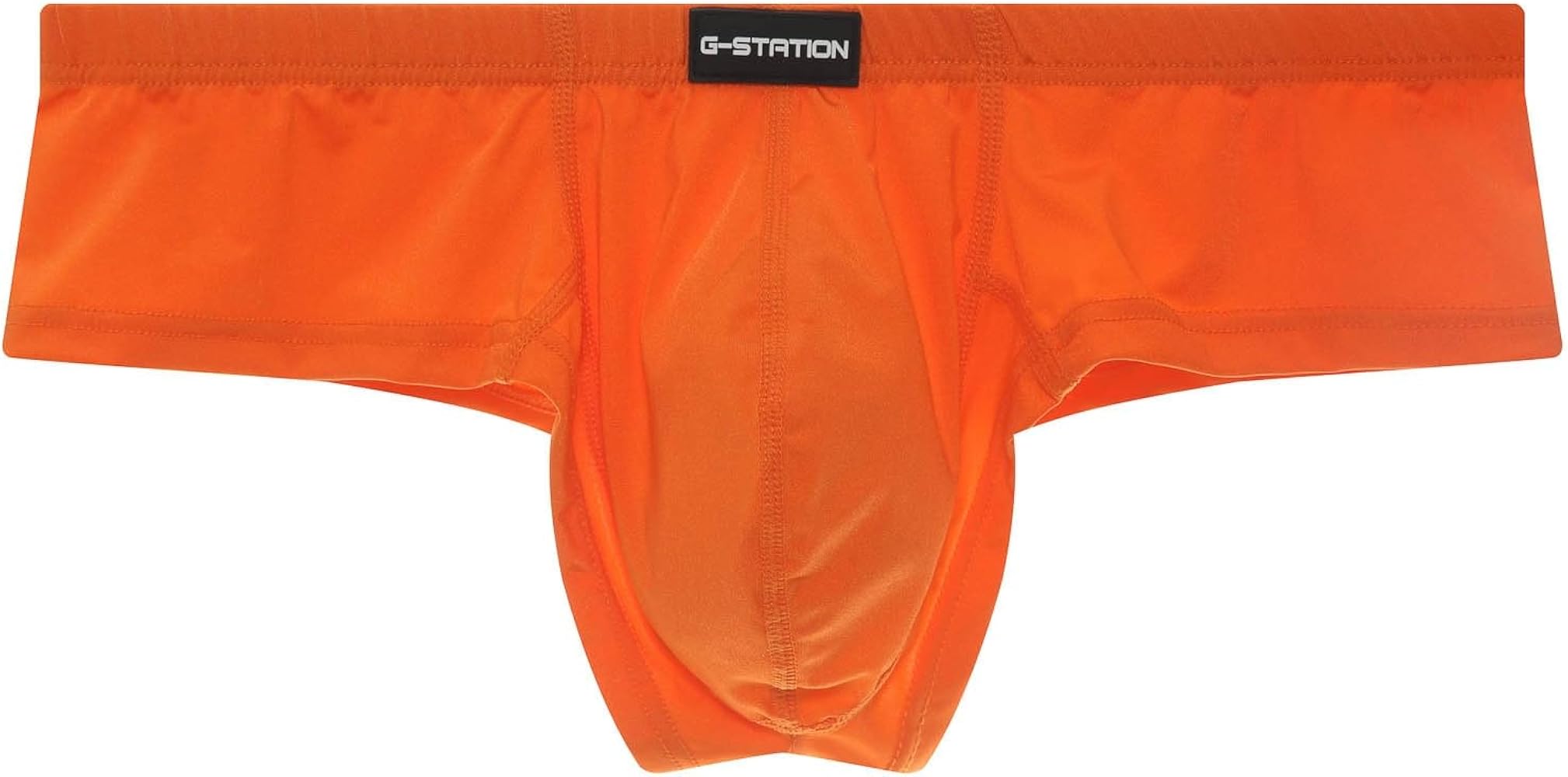 Amazon | [ジーステーション] S オレンジ ボクサーパンツ メンズ