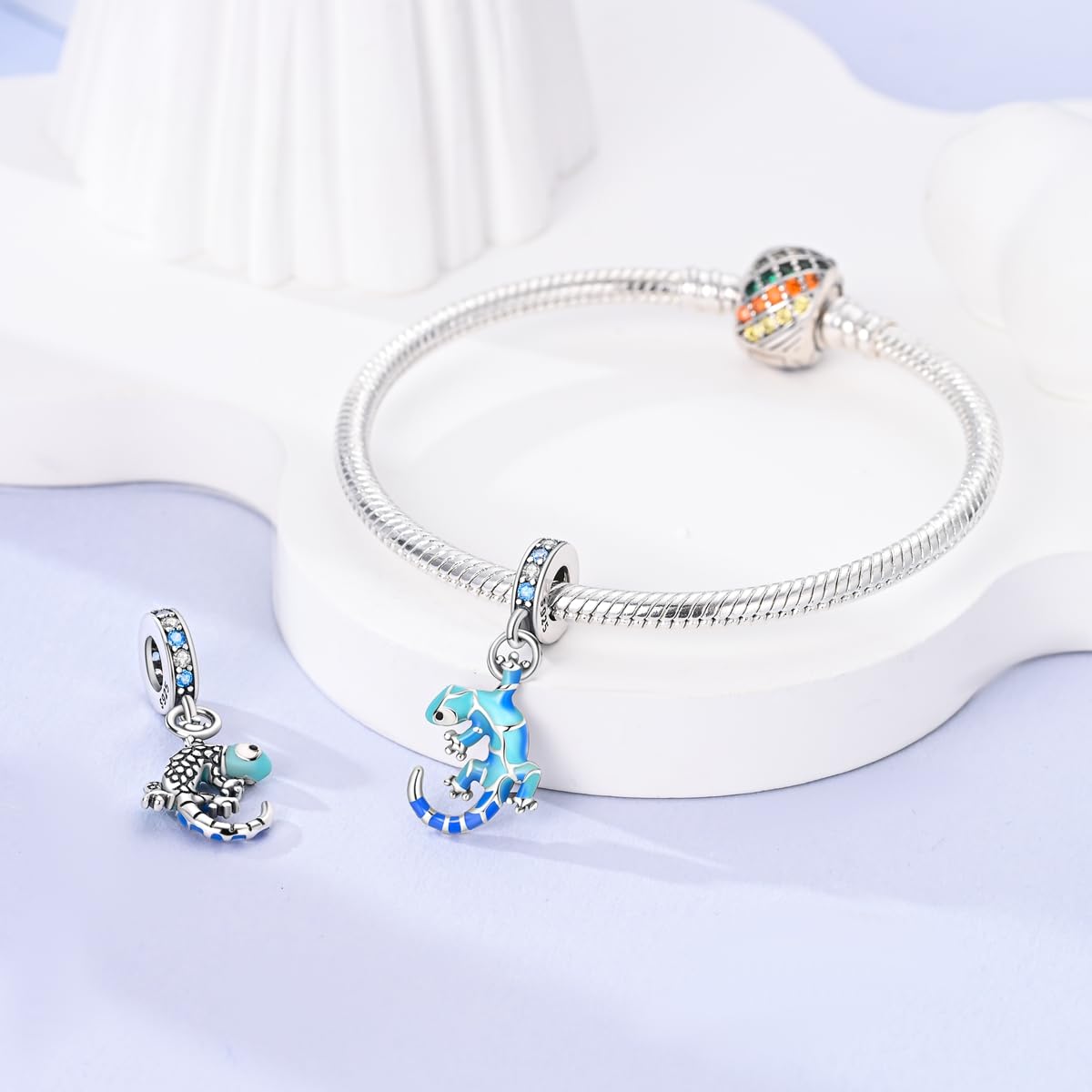 Hapour 925 Sterling Silber Charms für Armbänder und Halsketten – einzigartiger Anhänger mit Perlen für modische Accessoires europäischer Schmuck Geburtstagsgeschenk für Frauen Mädchen