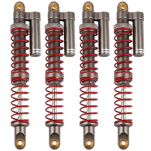 Pothyes 110mm Shock Absorber Oil Adjustable RC Damper with Washer for 1/10 RC Truck Crawler Axial...