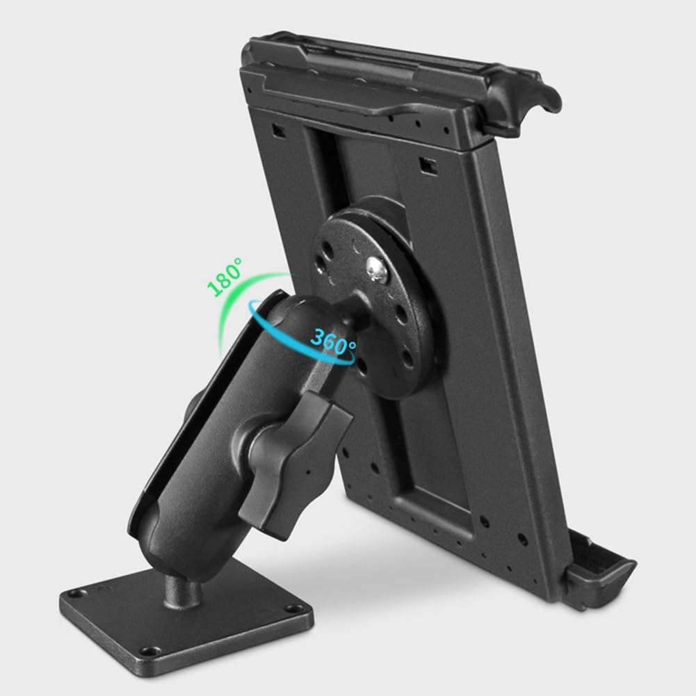Terminal de datos para tablet con clip trasero para motocicleta, soporte GPS apto para tabletas de 7 a 8 pulgadas