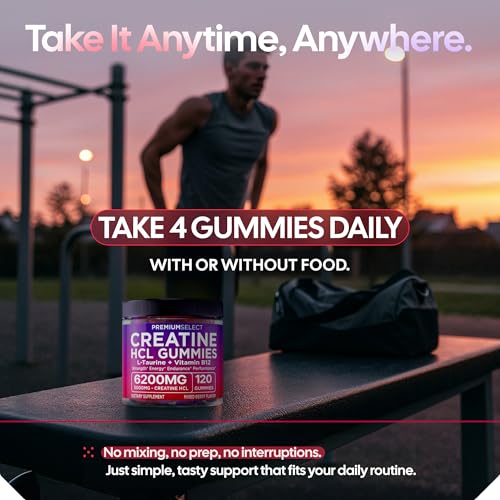 Premium Select Nutrition Creatine HCl Gummies