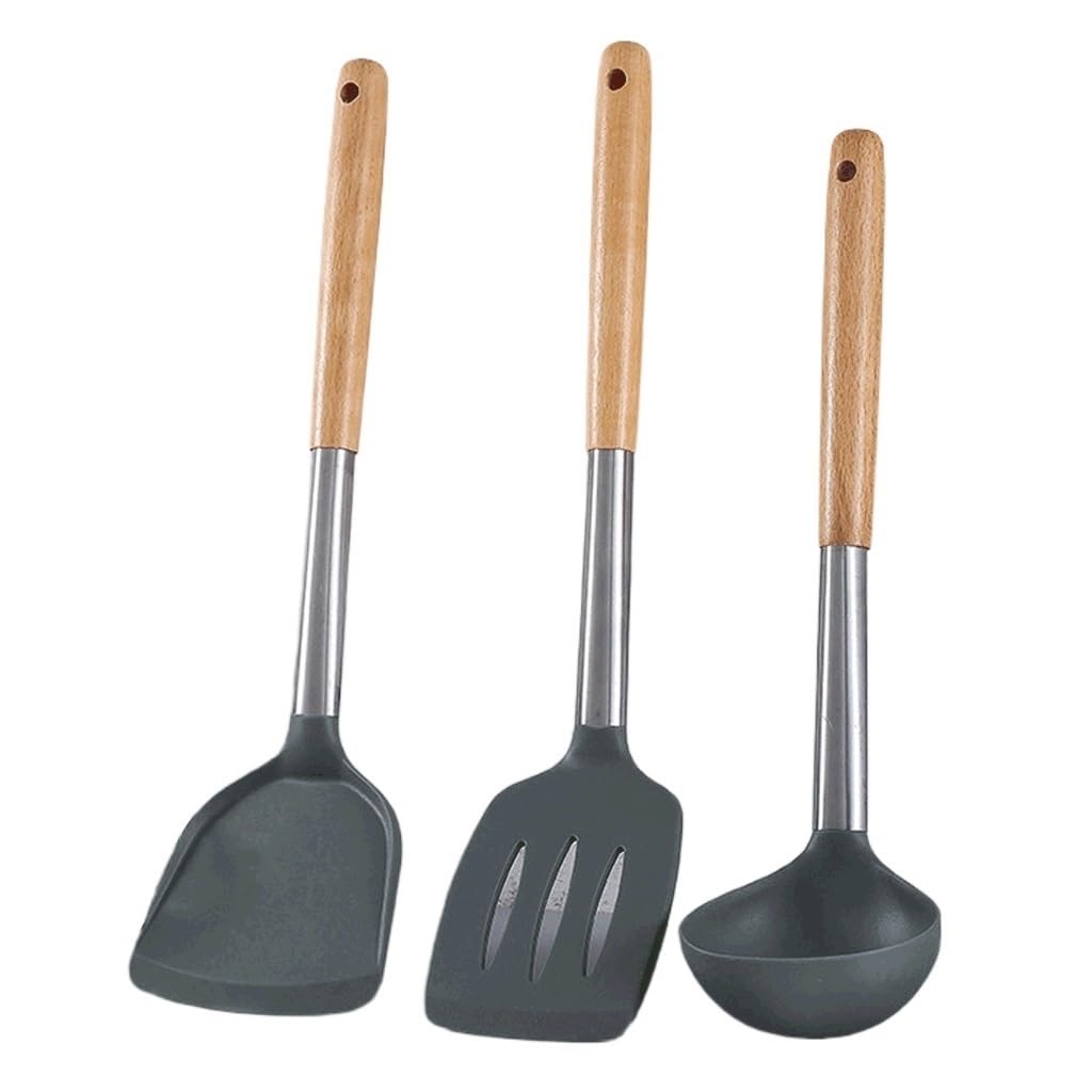 Spatule en silicone et ustensiles de cuisine qui ne rayent pas vos poêles chères