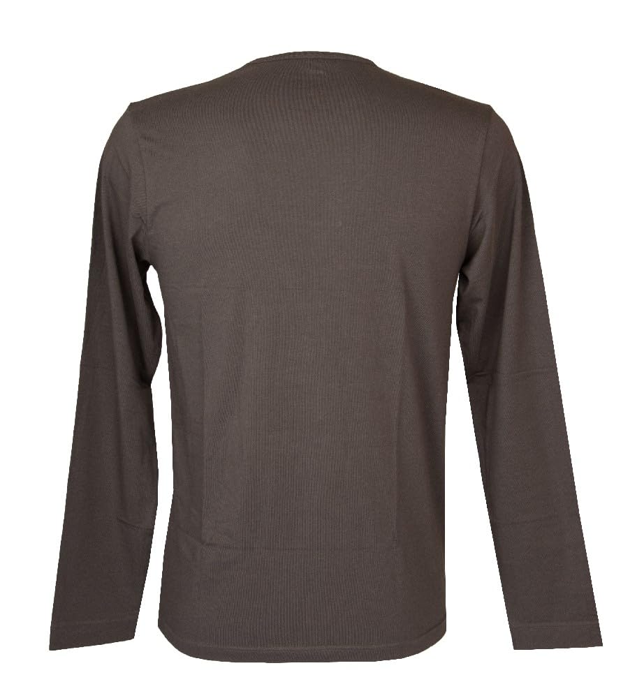 RAGNO T-Shirt Uomo Maglia Manica Lunga Girocollo Confezione 2 Capi Eco Cotton Cotone Elasticizzato Articolo 611479
