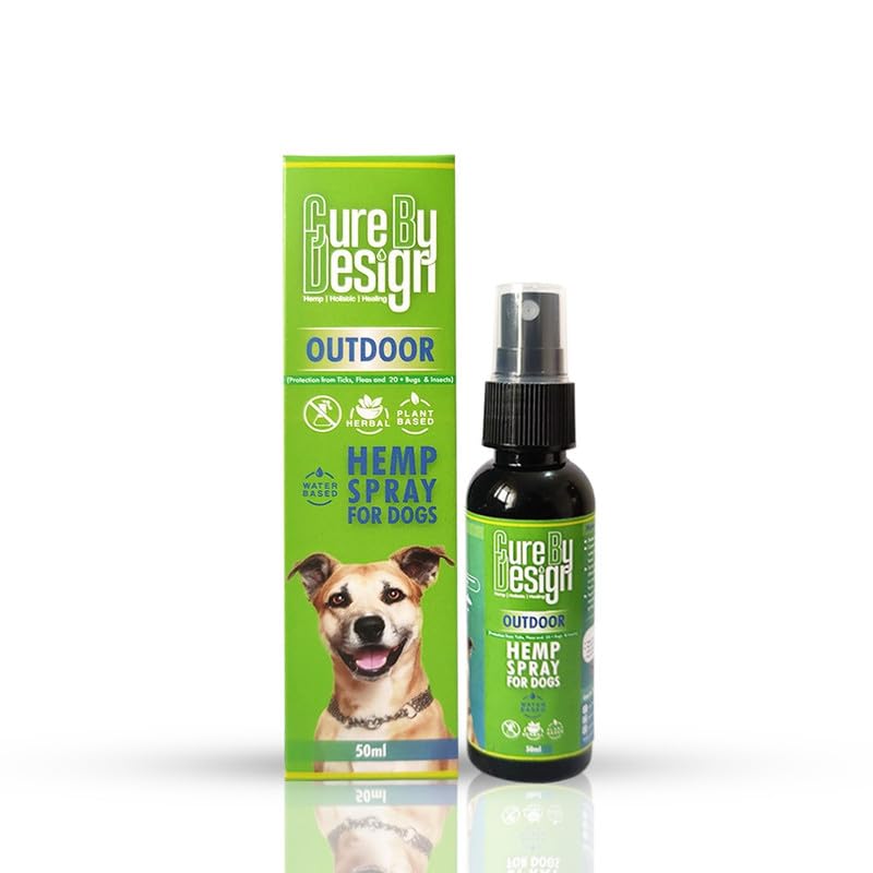 Cure By Design Hemp Spray For Pets-Outdoor: Long-Lasting Comfort Gentle On Skin-Ideal For Pet Care (B0BS7478PB) Amazon Price History, Amazon Price Tracker