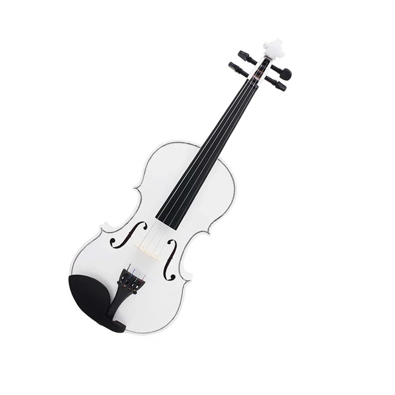 Violini Violino bianco 4/4 per principianti professionisti accessori per strumenti a corda(Type 1)