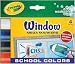 Crayola Washable Window Mega 4-Color Set Marker (58-8171)