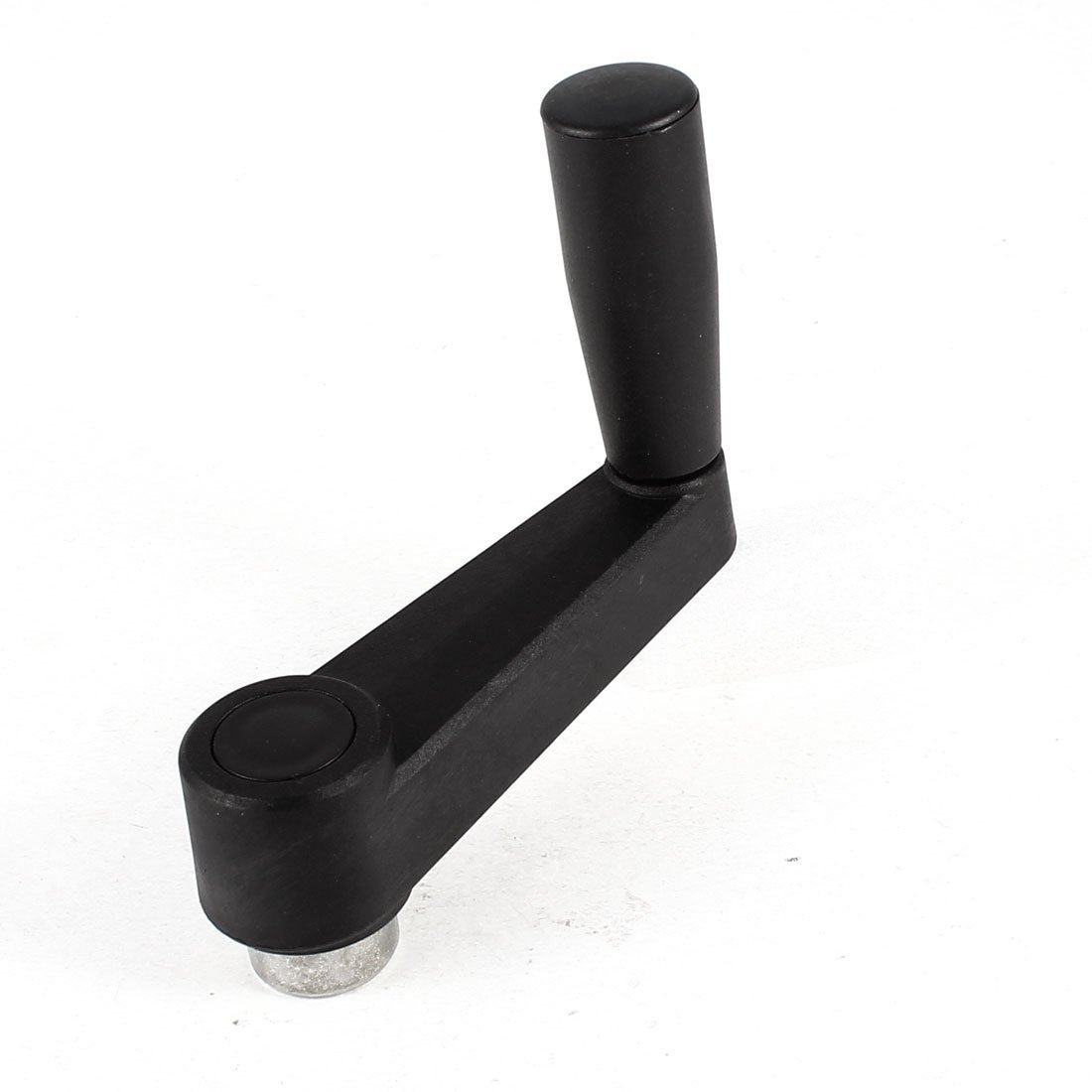 Uxcell Black Sourcing Map Rotatable Grip M8 Mounting Hole Adjustable Handle For Machinery