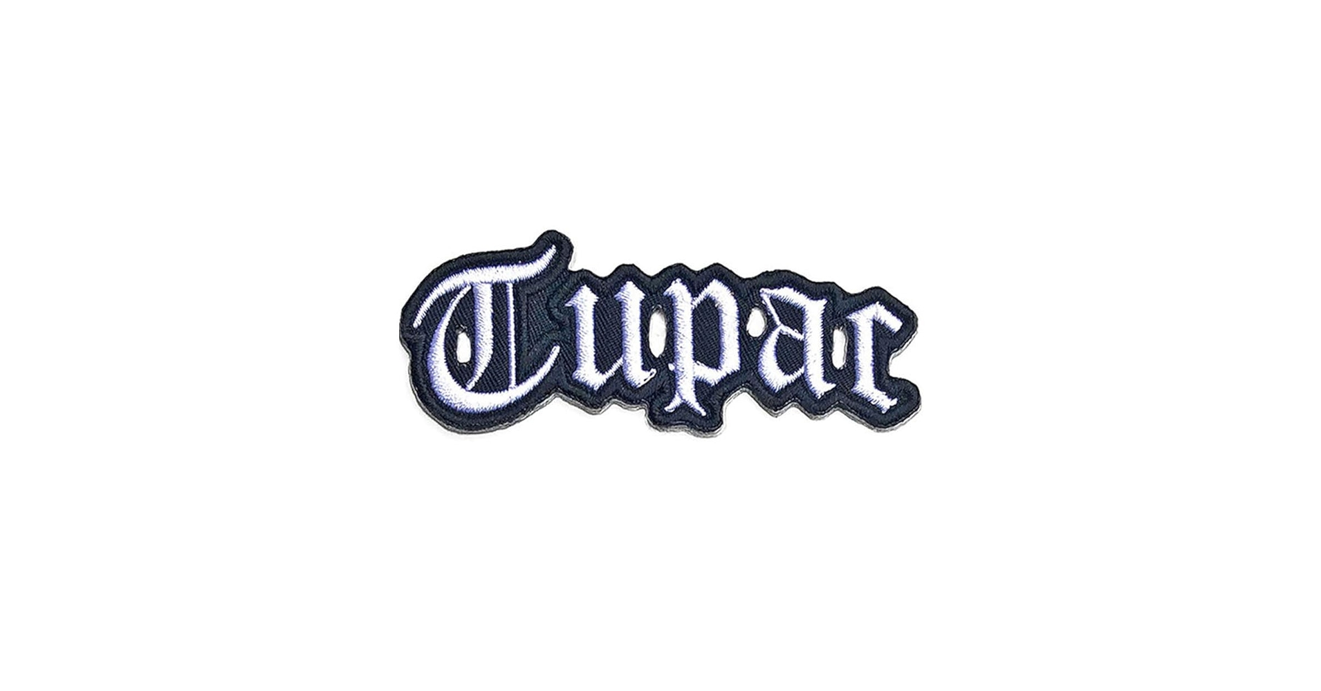 Amazon.com: 2Pac Tupac Patch Cut Out Logo Official