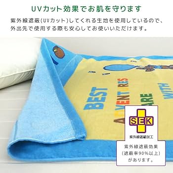 Disney ディズニーくまのプーさん ガーゼ＆パイルケット シングル　お昼寝 Disney ディズニーくまのプーさん ガーゼ＆パイルケット